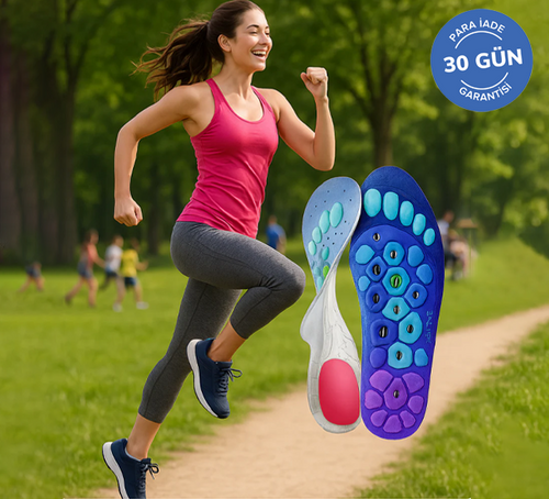 Gufy™ Orthopädische Einlegesohlen mit magnetischer Massage